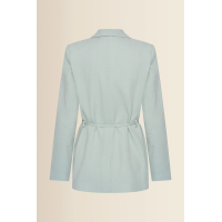 Expresso Blazer Canton Aqua